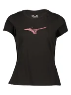Koszulki i topy damskie - Mizuno Koszulka "Athletic" w kolorze czarnym - miniaturka - grafika 1