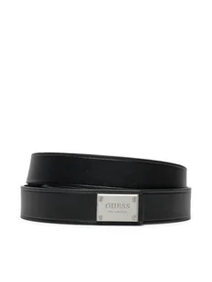 Guess Pasek Męski BMMPSL P4430 Czarny - Paski - miniaturka - grafika 1