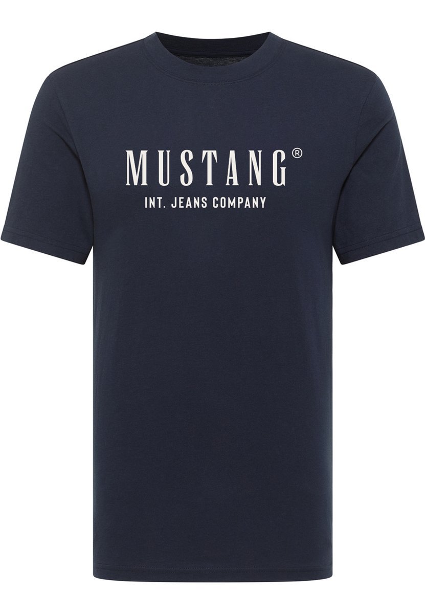 Męski T-Shirt Mustang Style Alex Dark Sapphire 1017990 4136
