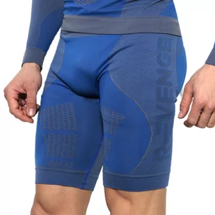 Spodenki techniczne męskie Bieganie termoaktywne i oddychające, niebieski - Spodnie sportowe męskie - miniaturka - grafika 1