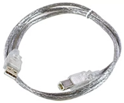 Kabel USB MicroConnect USB2.0 A-B 5m M-M,Transparent USBAB5T
