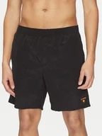 Kąpielówki męskie - Guess Szorty materiałowe F5GT13 WH1D2 Czarny Regular Fit - miniaturka - grafika 1