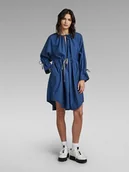 Sukienki - G-Star Sukienka dżinsowa w kolorze granatowym - miniaturka - grafika 1