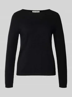 Sweter o kroju regular fit z dzianiny z dodatkiem żywej wełny - Swetry damskie - miniaturka - grafika 1