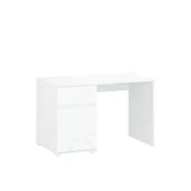 Biurka - Biurko 1D1S/120 Lingo Mebel Bos Biały - miniaturka - grafika 1
