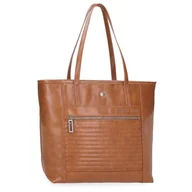 Torby na laptopy - Pepe Jeans Torby Biker Torba Na Laptopa 15,6 cala Brązowy 34X32X14 cm Poliester z Detalami ze Sztucznej Skóry by Joumma Bags, Brązowy brązowy, Talla única, torba tote - miniaturka - grafika 1