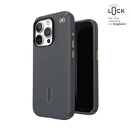 Etui i futerały do telefonów - Speck Presidio2 Pro ClickLock & MagSafe - Etui iPhone 15 Pro (Charcoal Grey/Cool Bronze) - miniaturka - grafika 1