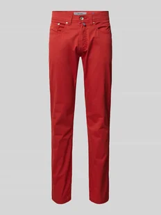 Spodnie o kroju tapered fit z 5 kieszeniami model ‘Lyon’ - Spodnie męskie - miniaturka - grafika 1