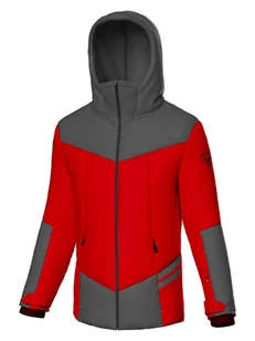 ROSSIGNOL Kurtka narciarska "Wispile" w kolorze czerwono-szarym - Kurtki narciarskie - miniaturka - grafika 1