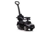 Jeździki dla dzieci - Import LEANToys Jeździk Z Pchaczem BMW SXZ2078 Czarny LT-9781-0 - miniaturka - grafika 1