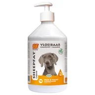 Suplementy i witaminy dla psów - Biofood płynny tłuszcz owczy z olejem z łososia  - 2 x 500 ml - miniaturka - grafika 1