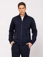 Bluzy męskie - HEAVY TOOLS MĘSKA BLUZA ROZPINANA TADOR GRANATOWA NAVY ROZMIAR L - miniaturka - grafika 1