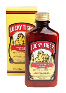 LUCKY TIGER LUCKY TIGER Liquid Cream Shave Płynny Krem do Golenia 150 ml - Kosmetyki do golenia - miniaturka - grafika 6