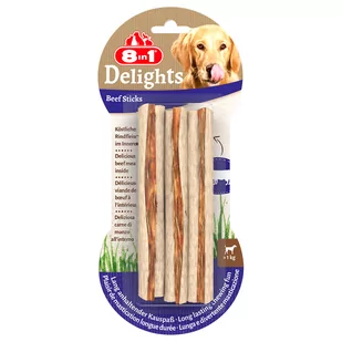 8IN1 1 Beef Delights Sticks 3Szt - Suplementy i witaminy dla psów - miniaturka - grafika 4