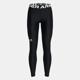 Legginsy treningowe damskie UNDER ARMOUR szybkoschnące termoaktywne - Spodnie sportowe damskie - miniaturka - grafika 1
