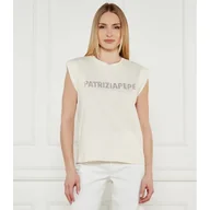 Koszulki i topy damskie - Patrizia Pepe T-shirt Regular Fit - miniaturka - grafika 1