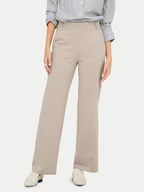 Spodnie damskie - ONLY Spodnie materiałowe Poptrash 15341829 Beżowy Straight Fit - miniaturka - grafika 1