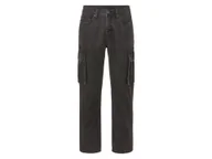Spodnie męskie - LIVERGY® Jeansy męskie bawełniane, Relaxed Fit (52 (36/32), Ciemnoniebieski) - miniaturka - grafika 1