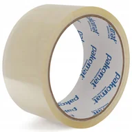 Taśmy klejące - Taśma pakowa klejąca przezroczysta samoprzylepna bezbarwna 48x50y PAKOMAT - miniaturka - grafika 1