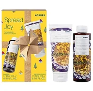 Kosmetyki do kąpieli - Korres Zestaw Thyme Honey żel pod prysznic i mleczko do ciała - miniaturka - grafika 1