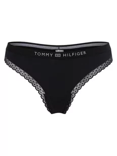 Tommy Hilfiger - Stringi damskie, niebieski - Majtki damskie - miniaturka - grafika 1