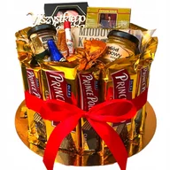 Zestawy upominkowe - Zestaw Tort Prince Polo Prezent na Urodziny Dzień Matki Ojca Babci Dziadka - miniaturka - grafika 1