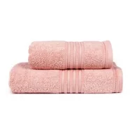 Ręczniki - Ręcznik kąpielowy, bawełniany 50 x 100, ciemny róż - miniaturka - grafika 1