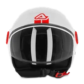 Kaski motocyklowe - Kask Otwarty Acerbis Brezza Jet Złamany BiałyS - miniaturka - grafika 1