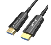 Kable - Unitek C11072BK-50M - HDMI 2.0 AOC 4K 60Hz 50m - Kup na Raty - - miniaturka - grafika 1
