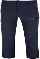 Spodenki męskie - Salewa Terminal Durastretch męskie spodnie, granatowe (Navy Blazer/0910), M, Navy Blazer/0910, M - miniaturka - grafika 1