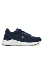 Buty dla chłopców - Tommy Hilfiger Sneakersy T3X9-33879-1219800 Granatowy - miniaturka - grafika 1