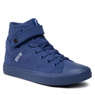 Trampki damskie - Big Star Trampki FF274584 Blue - grafika 1