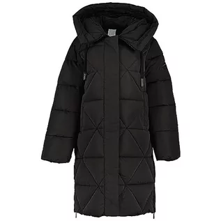 Płaszcze damskie - Replay Damski płaszcz zimowy, 098 BLACK, XS - grafika 1