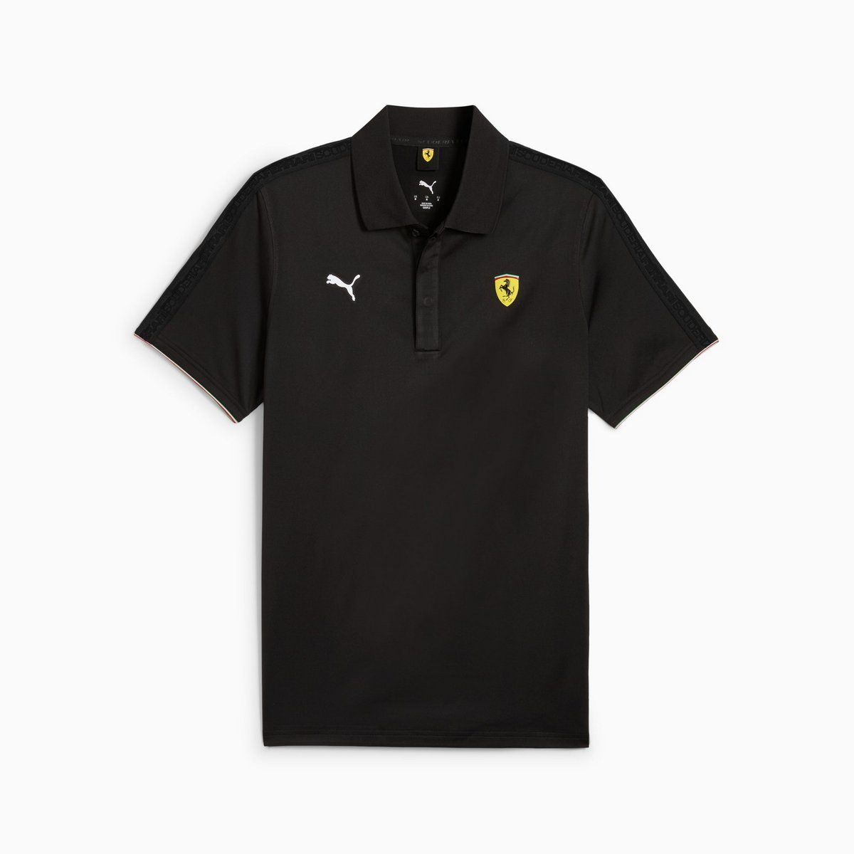Koszulka polo męska Puma FERRARI RACE CLOUDSPUN czarna 63018501 r S (46)
