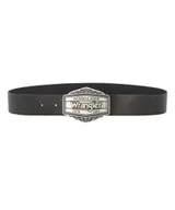 Paski - Pasek Wrangler BIG BUCKLE BELT 112358068 Black 85 - miniaturka - grafika 1