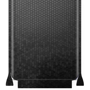Folia naklejka skórka strukturalna na TYŁ+BOKI do Huawei Mate 30 5G -  Plaster Miodu Czarny - apgo SKINS - Szkła hartowane na telefon - miniaturka - grafika 1