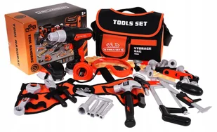 Zestaw Majsterkowicz Pas i Torba + Akcesoria 48el. - Zabawy w naśladowanie dorosłych - miniaturka - grafika 1