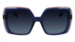 KARL LAGERFELD Okulary przeciwsłoneczne damskie, Blue Trilayer, L - Okulary przeciwsłoneczne - miniaturka - grafika 1
