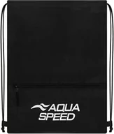 Plecaki worki - Worek Treningowy Aqua Speed Gear Sack Black/White 16L - miniaturka - grafika 1