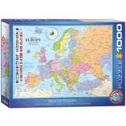 Puzzle - Eurographics 6000 0789 puzzle Mapa Europy - miniaturka - grafika 1