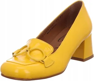 FLY LONDON CZÓŁENKA DAMSKIE ŻÓŁTE SKÓRZANE 38 JRG - Czółenka - miniaturka - grafika 1