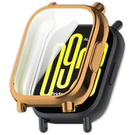 Akcesoria do smartwatchy - Pełne etui 2w1 ochronne 360° Vanfone do Xiaomi Redmi Watch 5 Active, różowe złoto - miniaturka - grafika 1
