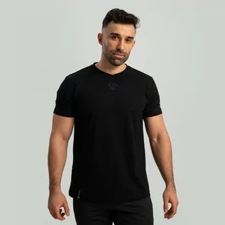 Koszulki sportowe męskie - STRIX Koszulka Aster II Black M - grafika 1