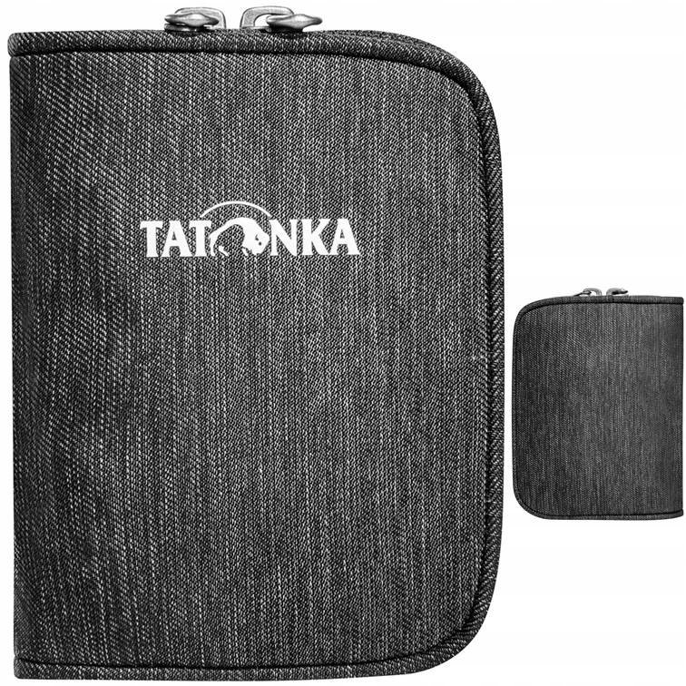 Portfel sportowy Tatonka Zipped Money Box, black