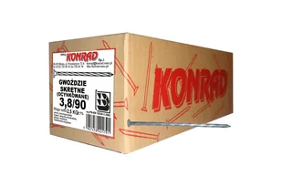 Gwóźdź skrętny 3.8x90 mm (2.5 kg) - Gwoździe - miniaturka - grafika 1