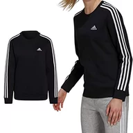 Bluzy damskie - adidas Bluza damska, Czarny/biały, XS - miniaturka - grafika 1