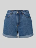 Spodenki damskie - Szorty jeansowe o kroju relaxed fit z mieszanki bawełny model ‘ZURI’ - miniaturka - grafika 1