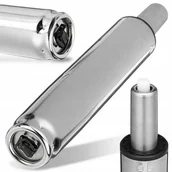 Meble modułowe i akcesoria - Podnośnik 225mm srebrny Siłownik Fotela Krzesła Obrotowego 120kg Obciążenie - miniaturka - grafika 1