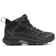 Buty sportowe męskie - Buty męskie Merrell Speed Strike 2 Mid Gore-Tex J037817 - czarne - miniaturka - grafika 1