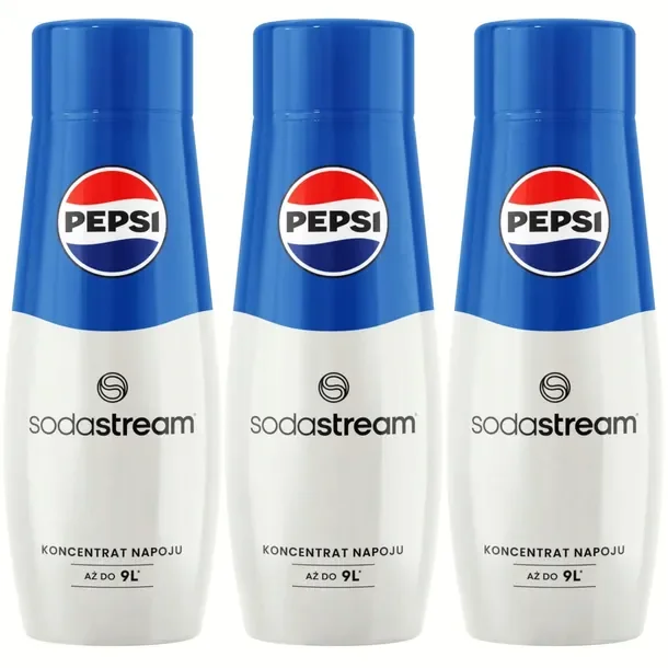 2 X Sodastream Pepsi Syrop Koncentrat Sok Do Saturatora Wody 3x 440ml Zesta